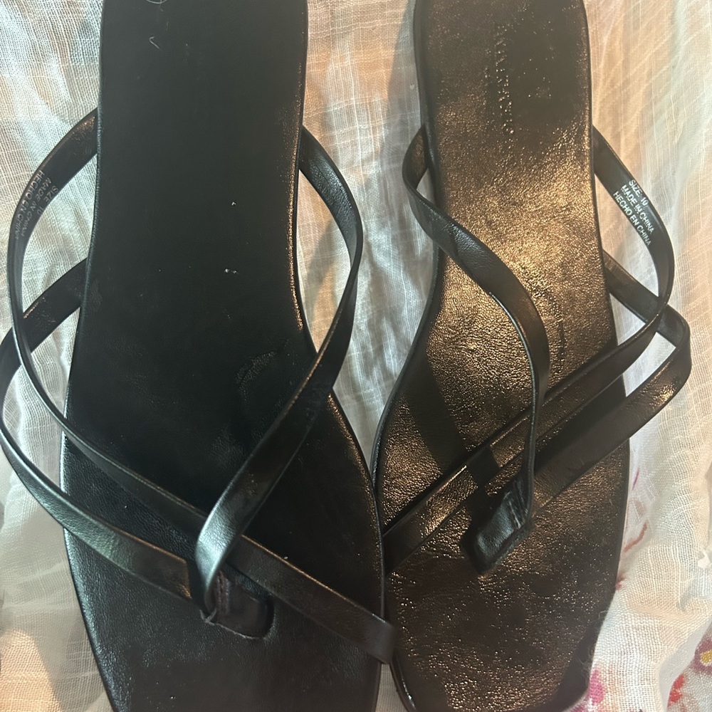 Banana Republic Elegant Black Sandals
